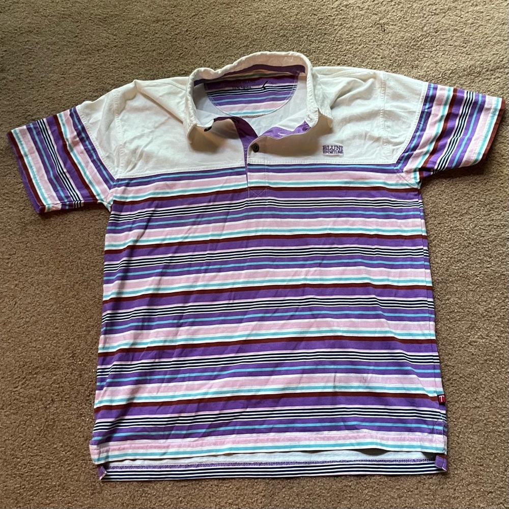 large colourful polo